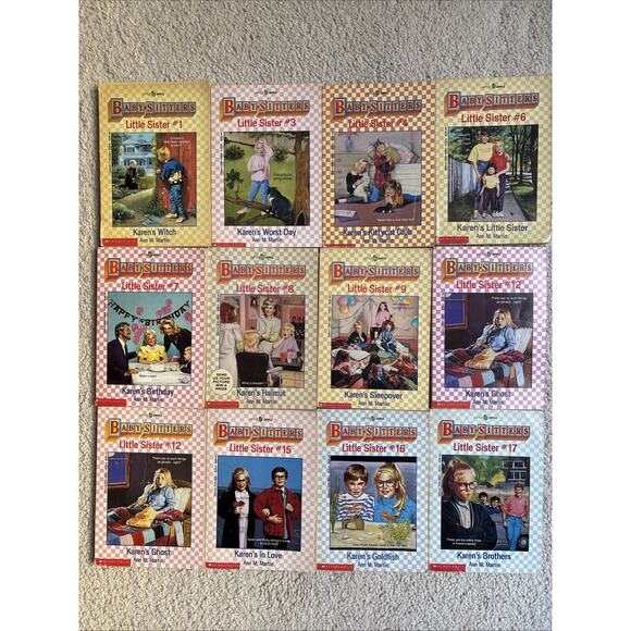 Mix Lot of 36 Vtg Baby-Sitters Little Sister Chapter Books Ann M Martin - Picture 2 of 14